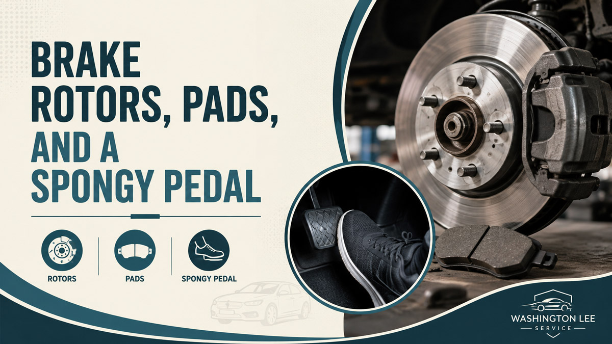 Brake Rotors, Pads, and a Spongy Pedal
