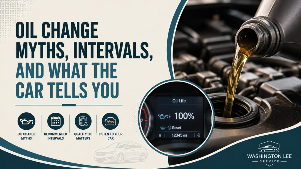 Oil Change Myths, Intervals, and What the Car Tells You