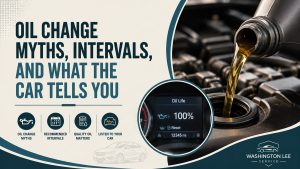 Oil Change Myths, Intervals, and What the Car Tells You
