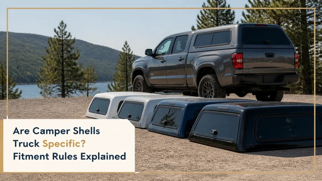are camper shells truck specific