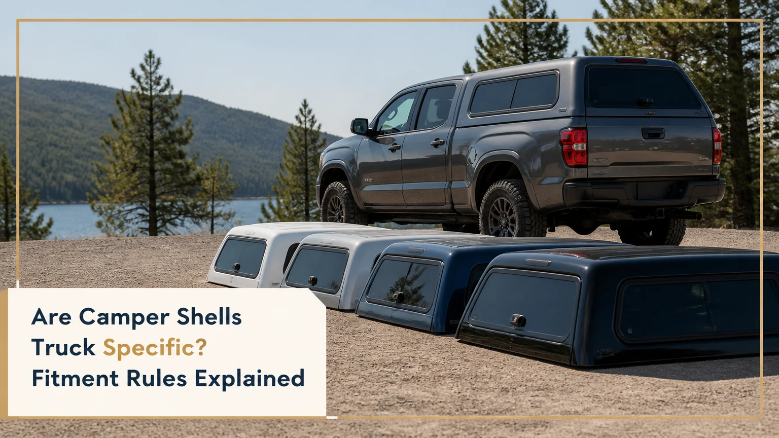 are camper shells truck specific