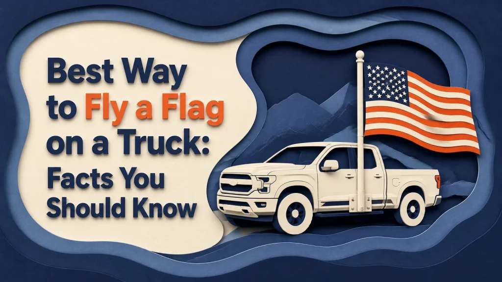 best way to fly a flag on a truck facts you should know
