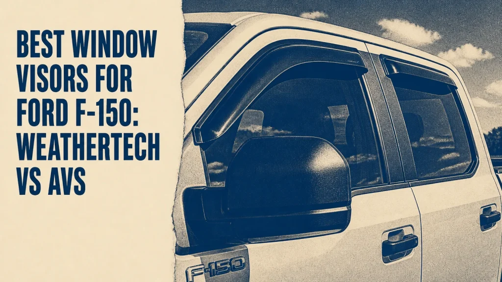 best window visors for ford f150