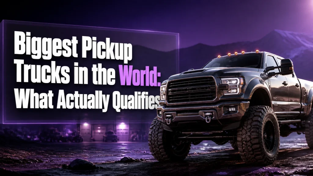 biggest pickup trucks in the world