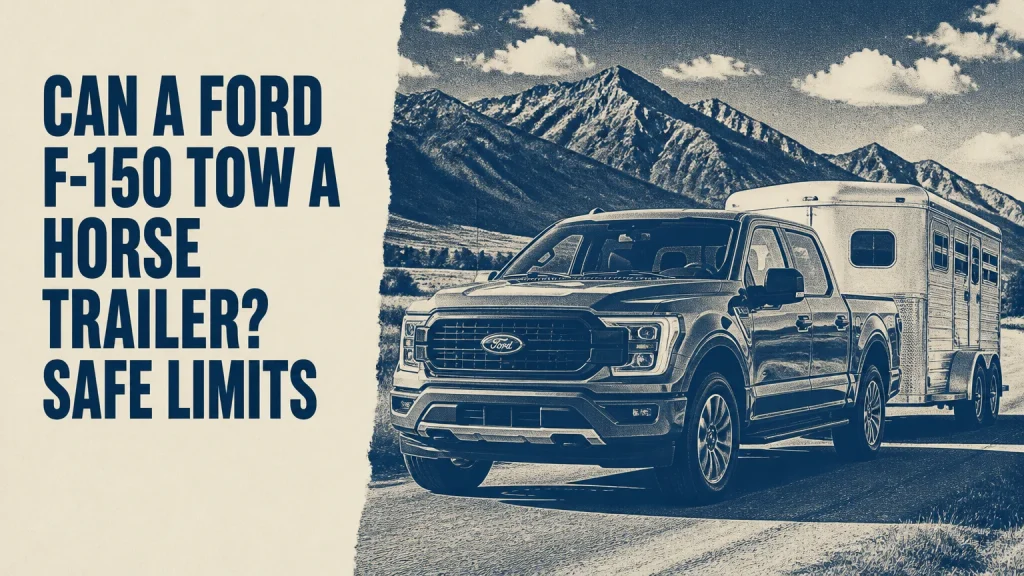 can a ford f150 tow a horse trailer