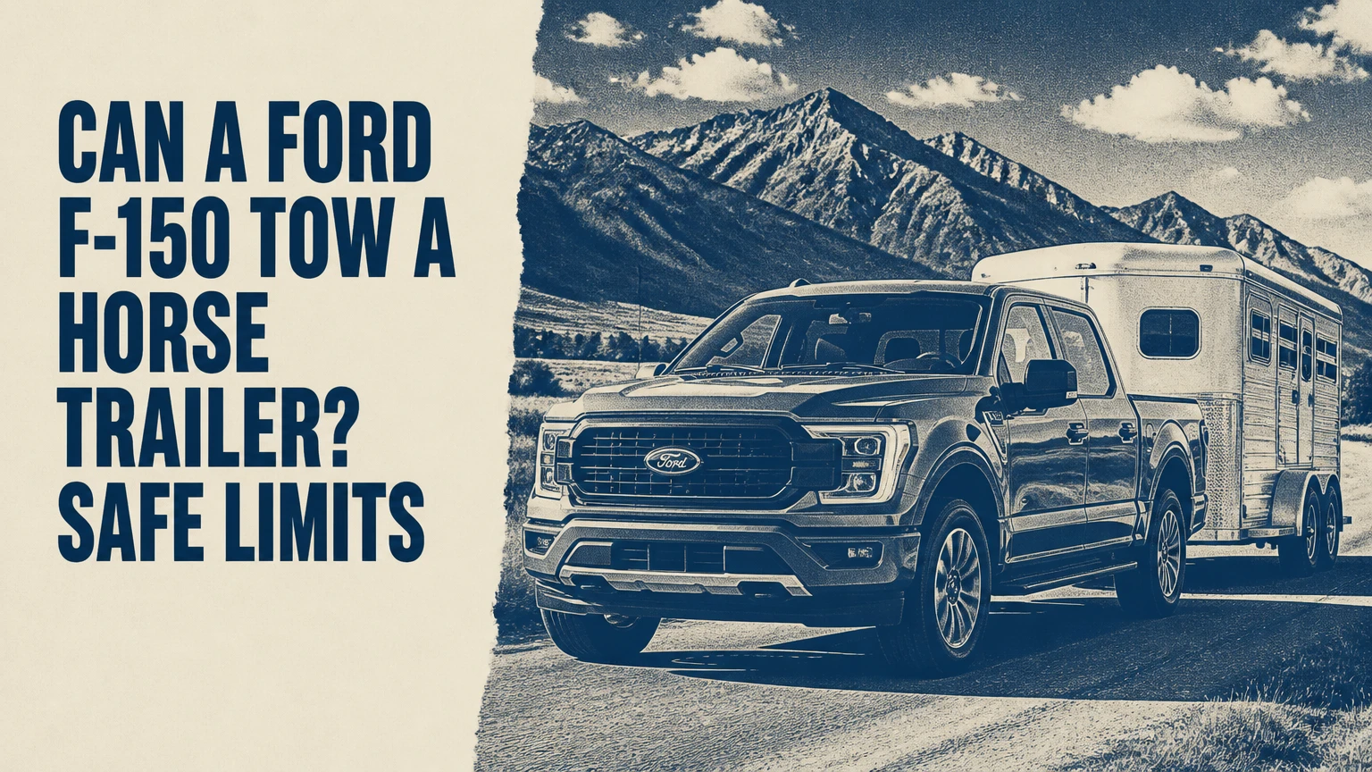 can a ford f150 tow a horse trailer