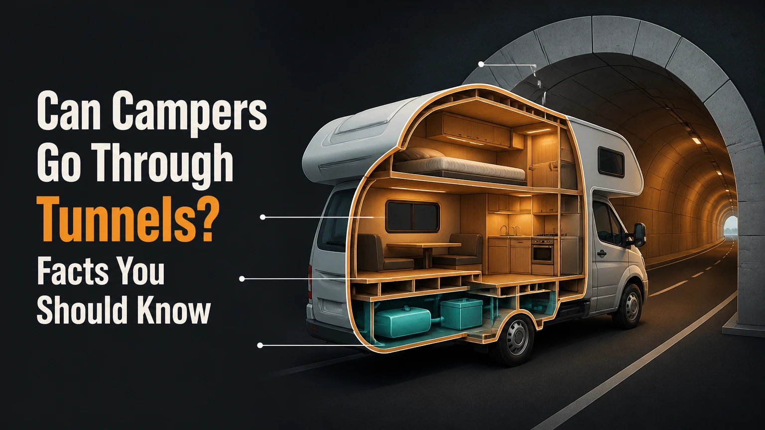 can campers go through tunnels facts you should know