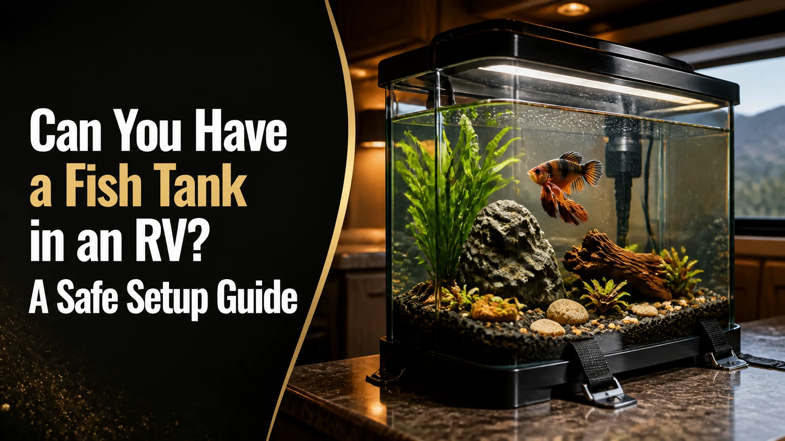 can you have a fish tank in an rv