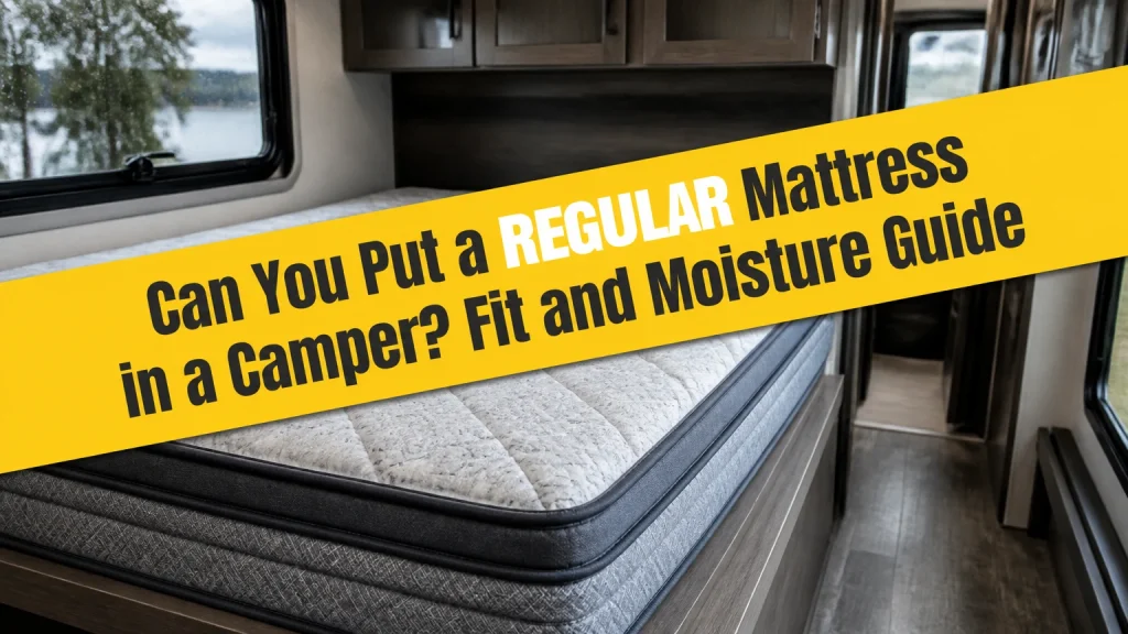 can you put a regular mattress in a camper