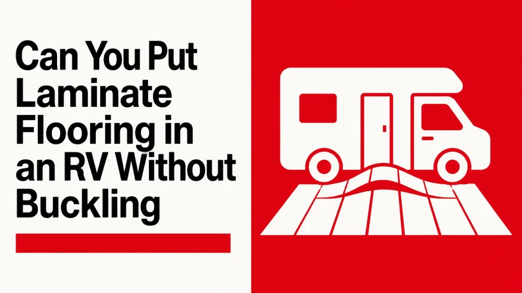 can you put laminate flooring in an rv