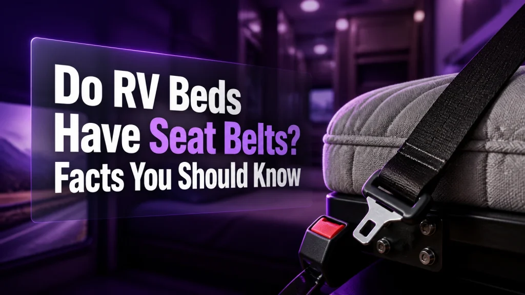do rv beds have seat belts facts you should know