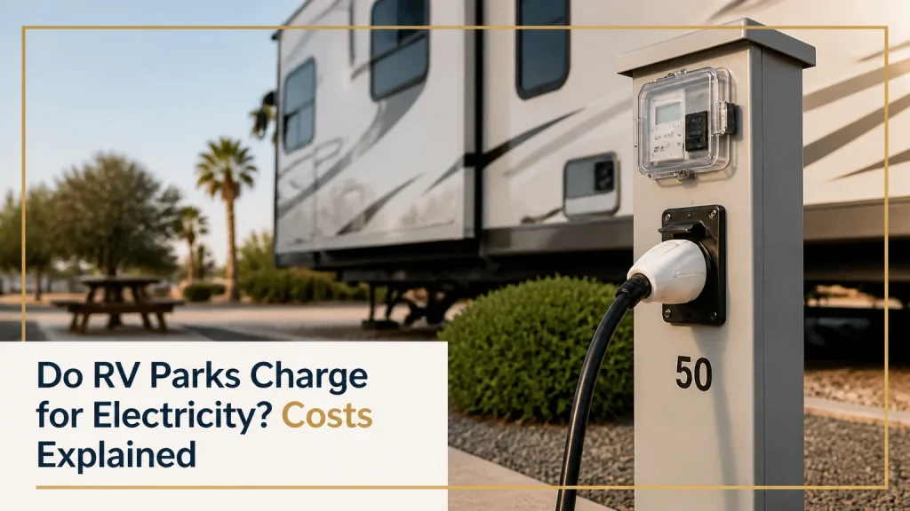 do rv parks charge for electricity