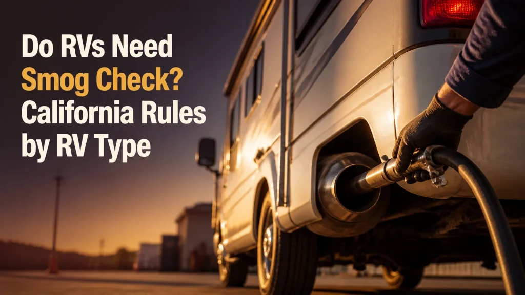 do rvs need smog check