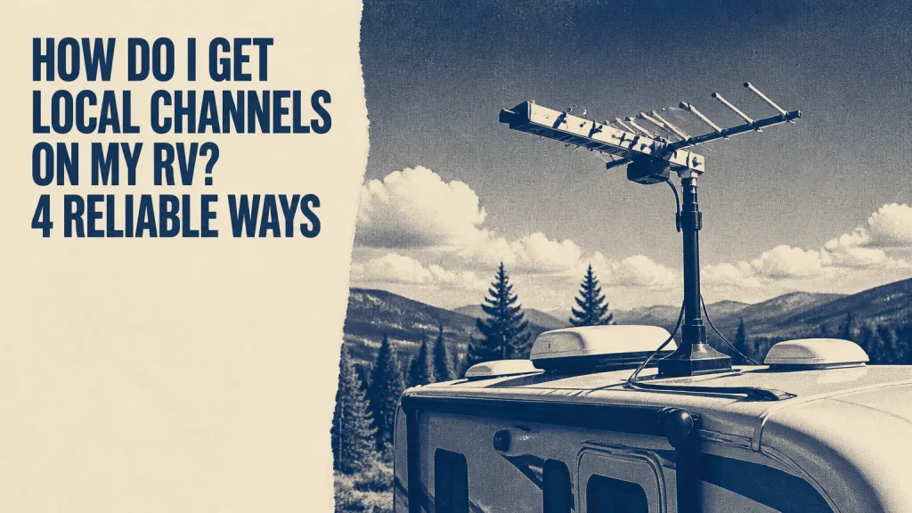 how do i get local channels on my rv