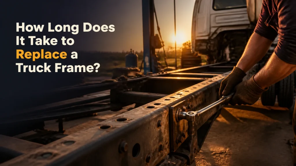 how long does it take to replace a truck frame