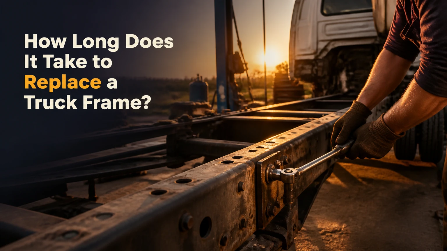 how long does it take to replace a truck frame