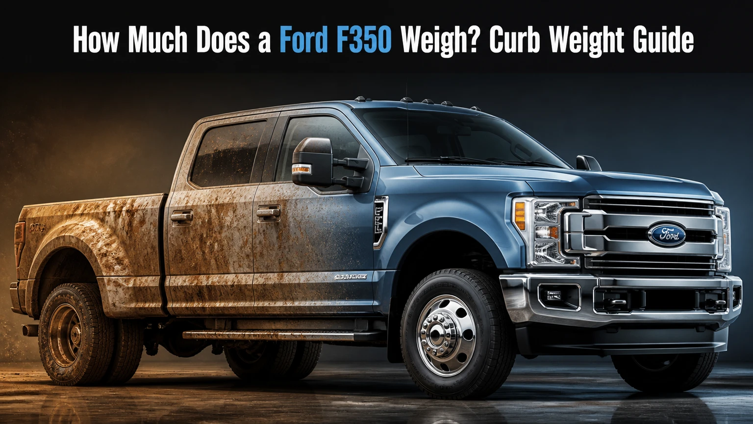 how much does a ford f350 weigh