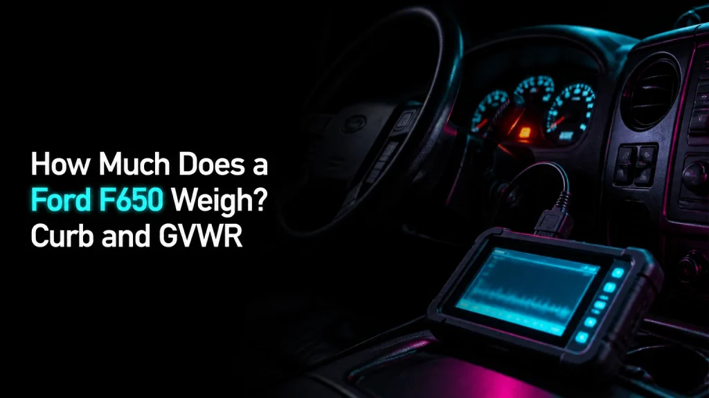 how much does a ford f650 weigh