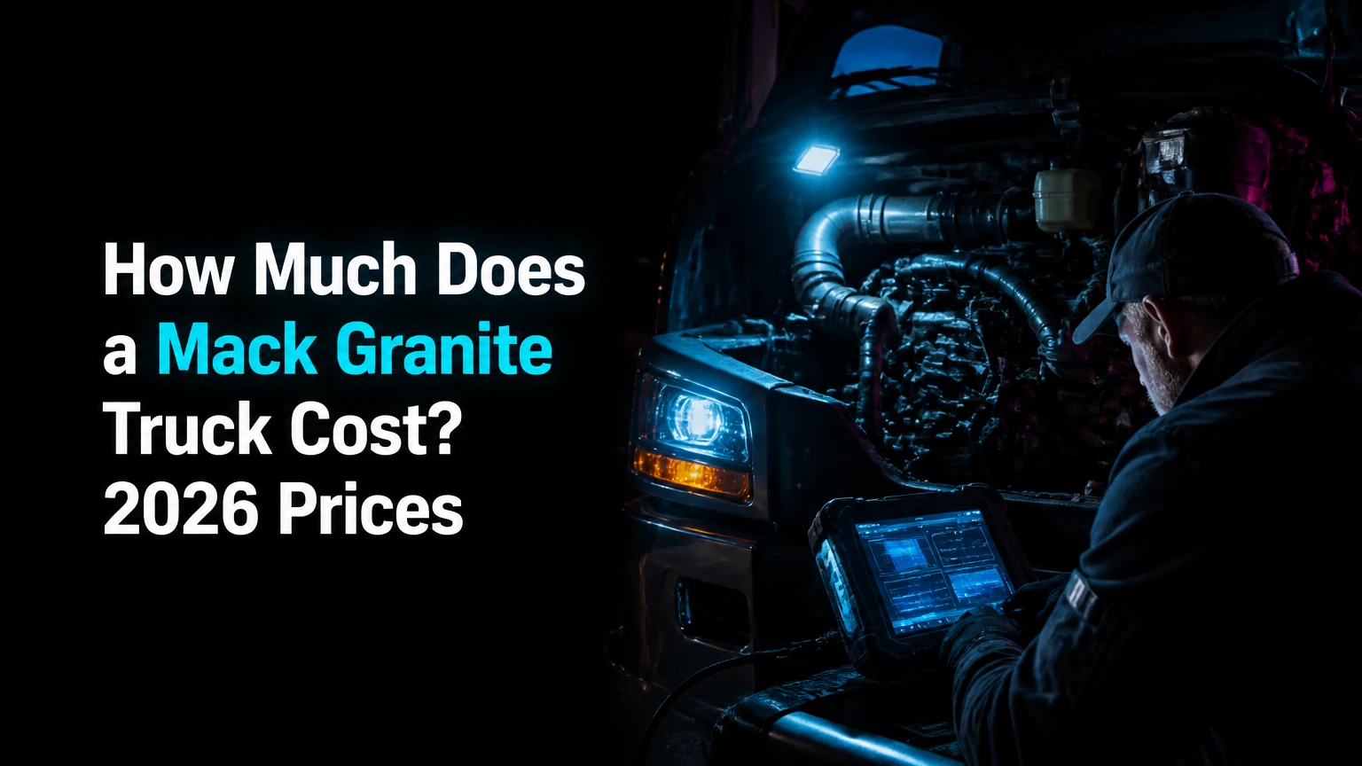 how much does a mack granite truck cost