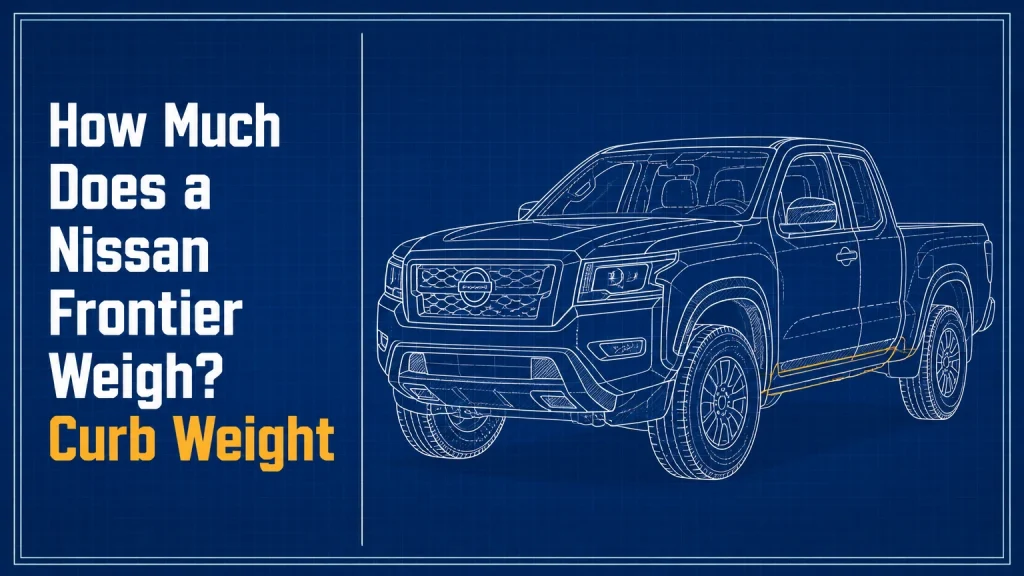 how much does a nissan frontier weigh