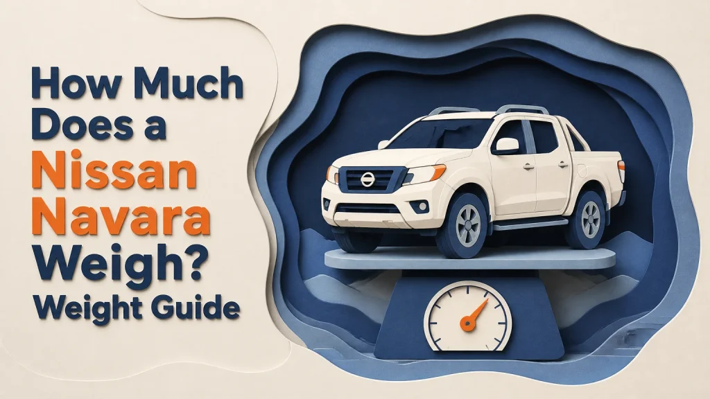 how much does a nissan navara weigh