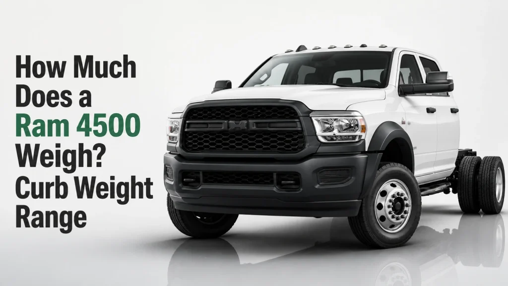 how much does a ram 4500 weigh