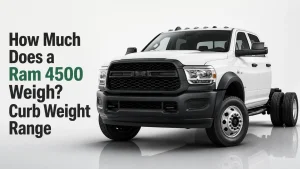 how much does a ram 4500 weigh