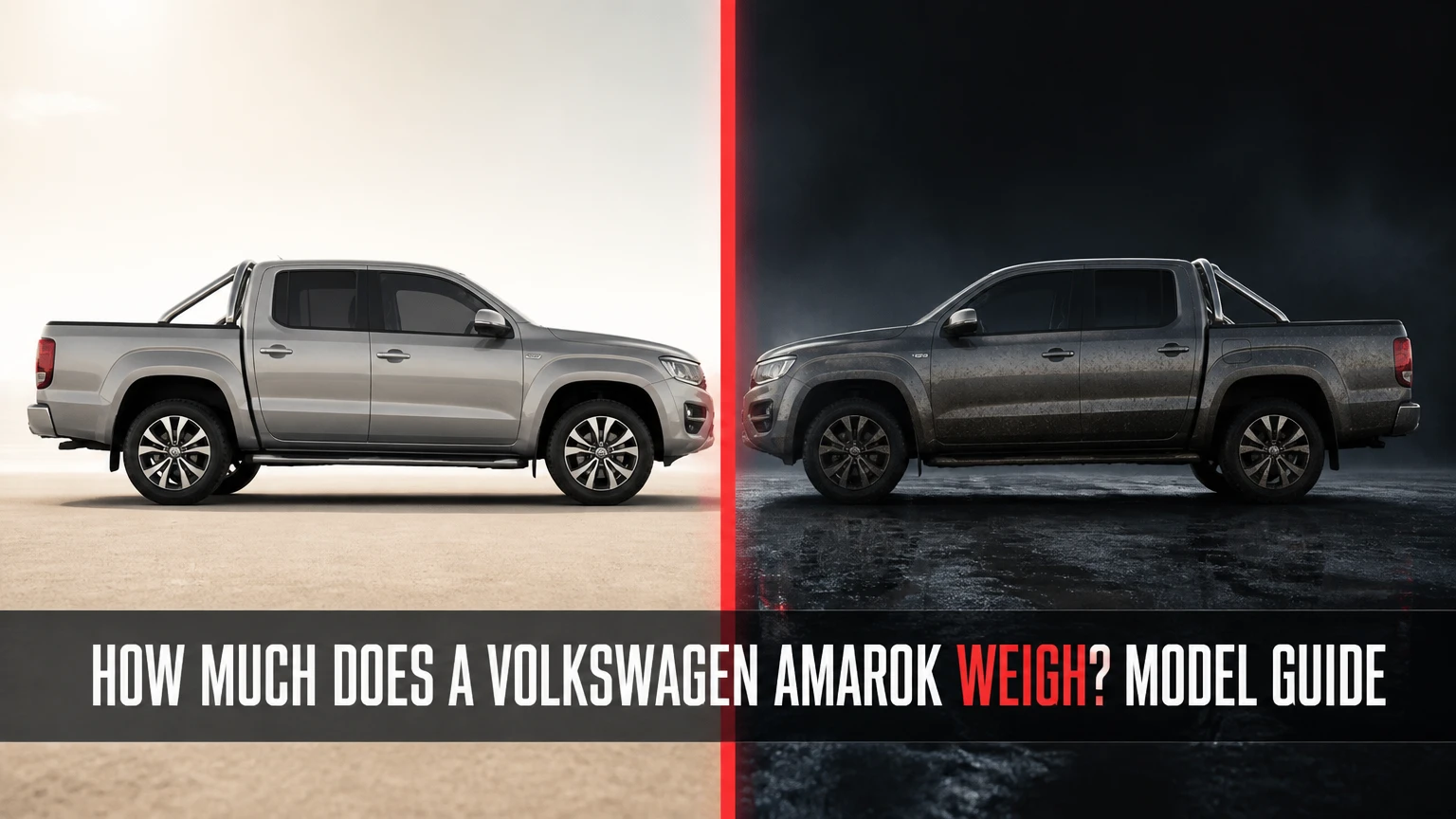 how much does a volkswagen amarok weigh