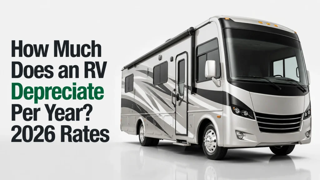 how much does an rv depreciate per year