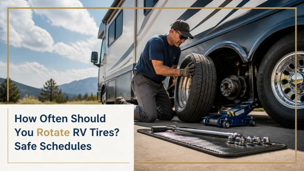 how often should you rotate rv tires