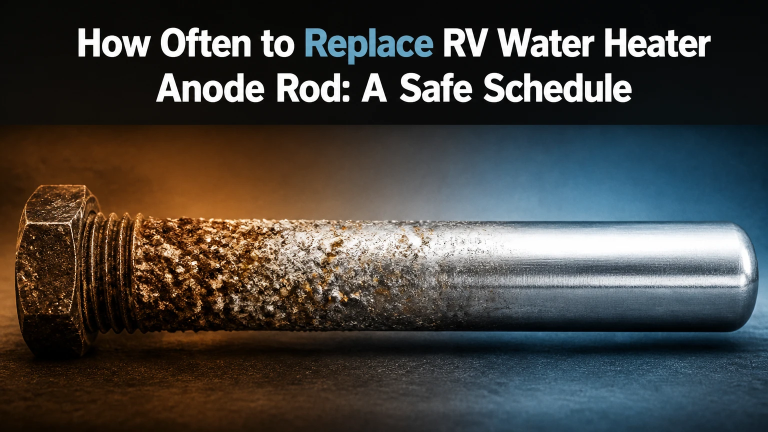 how often to replace rv water heater anode rod