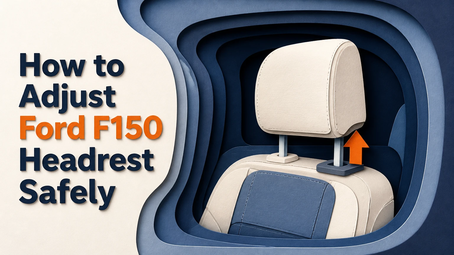 how to adjust ford f150 headrest