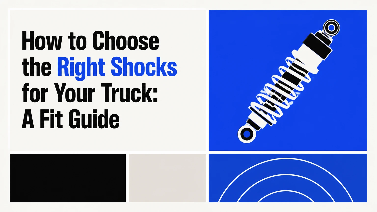 how to choose the right shocks for your truck
