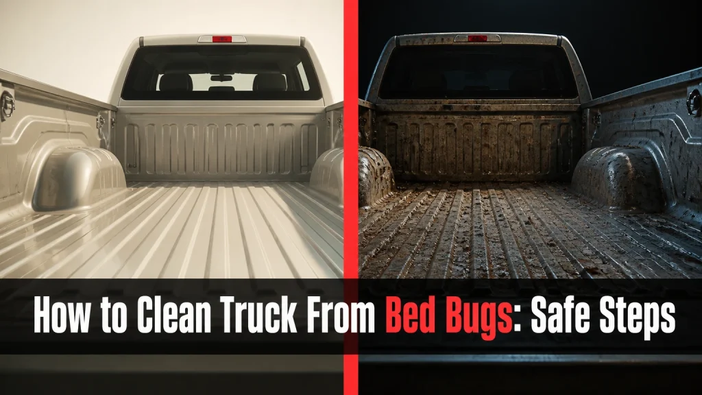 how to clean truck from bed bugs
