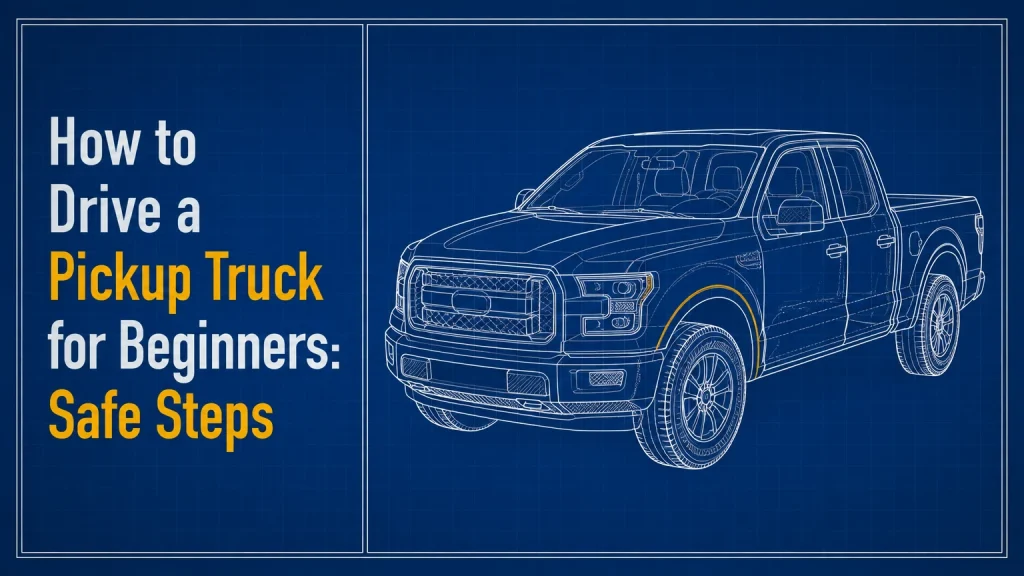 how to drive a pickup truck for beginners