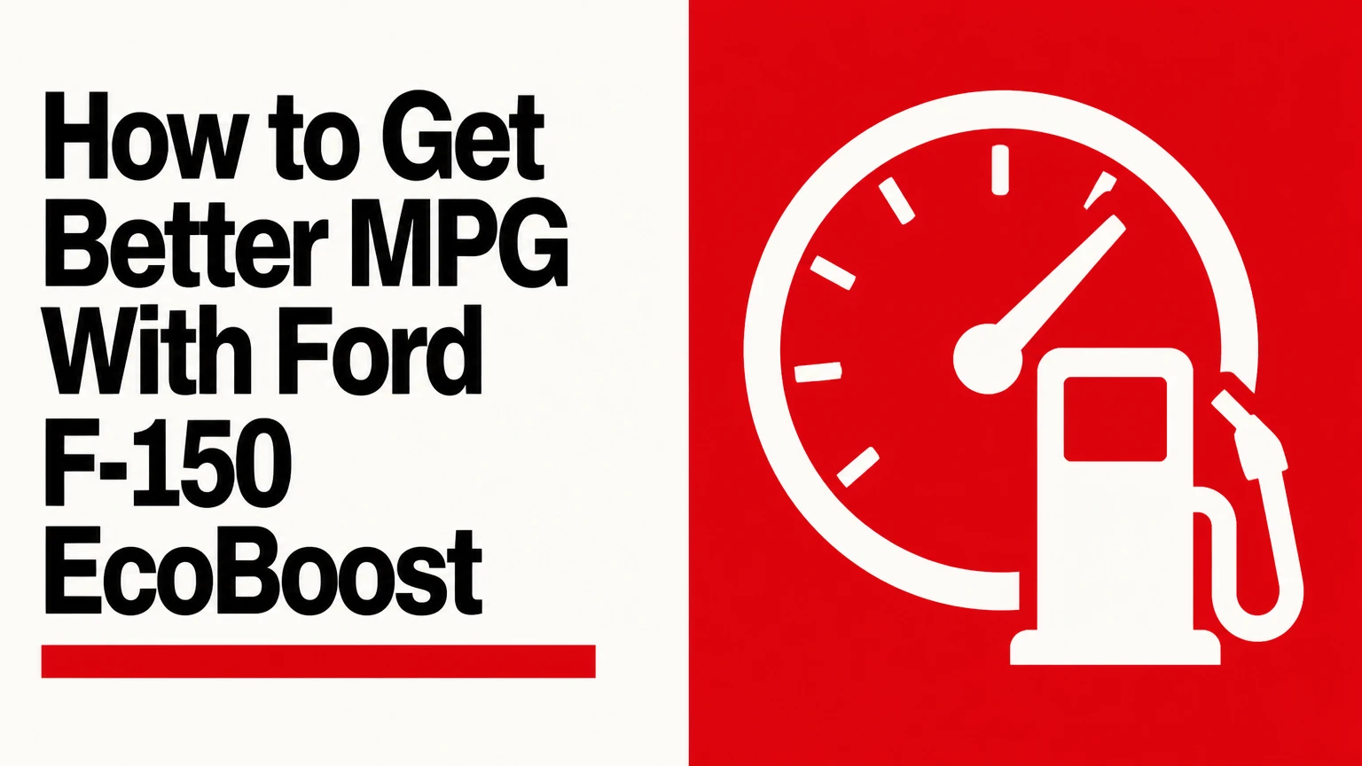 how to get better mpg with ford f150 ecoboost