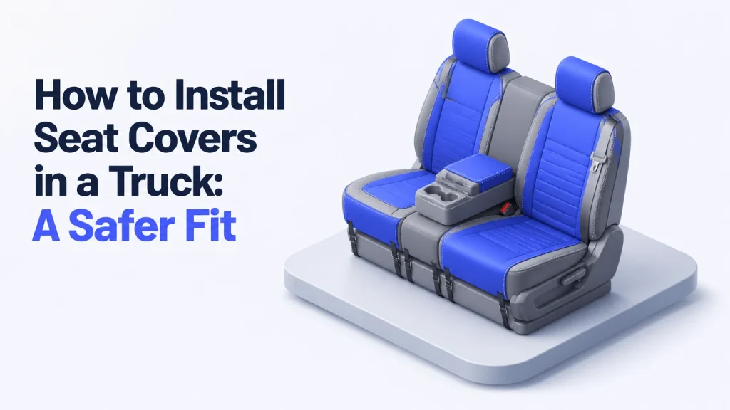 how to install seat covers in a truck