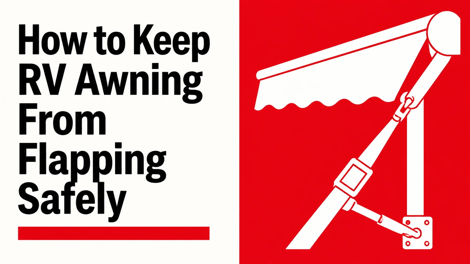 how to keep rv awning from flapping