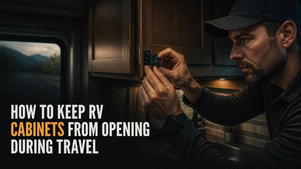 how to keep rv cabinets from opening