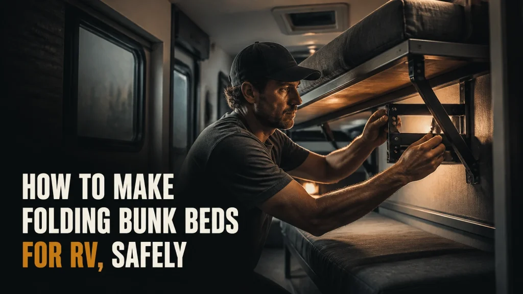 how to make folding bunk beds for rv