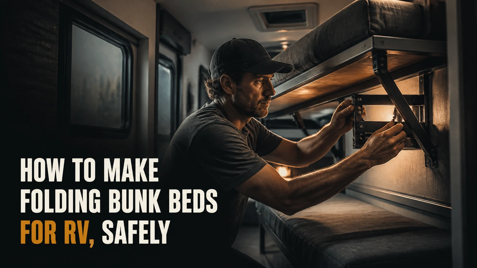 how to make folding bunk beds for rv