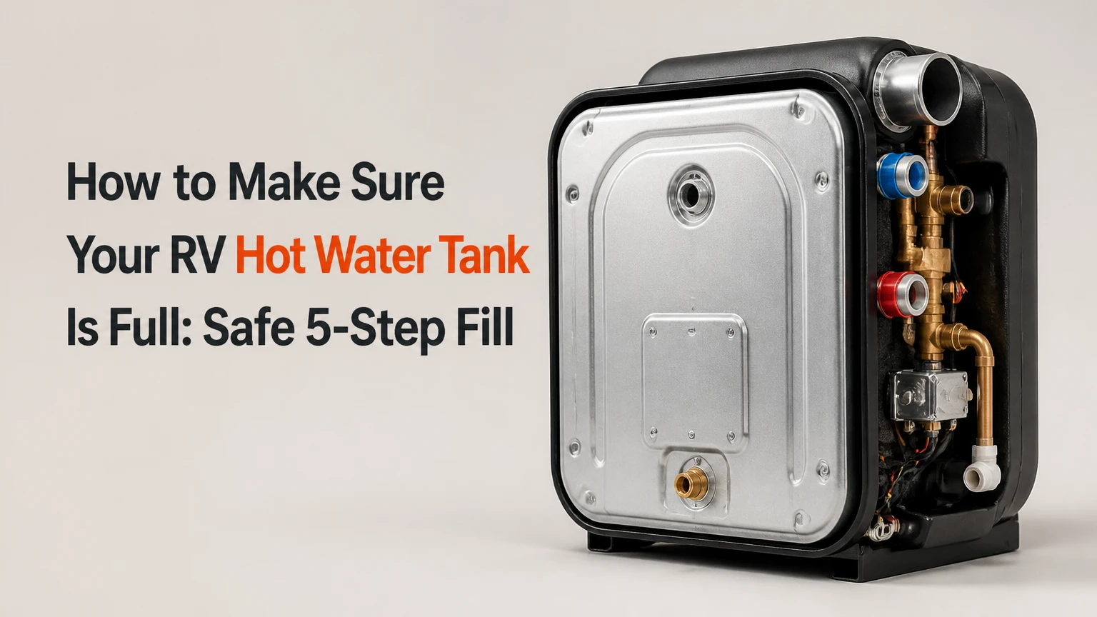 how to make sure your rv hot water tank is full