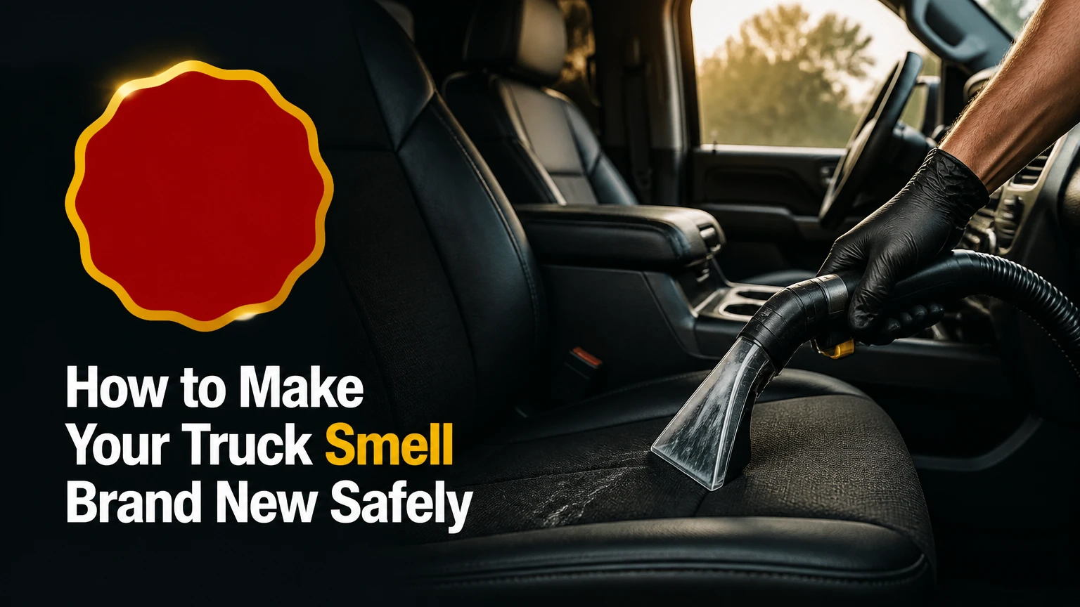 how to make your truck smell brand new