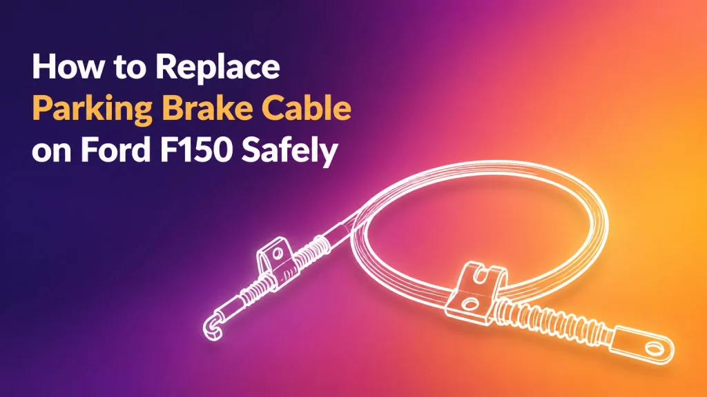 how to replace parking brake cable on ford f150