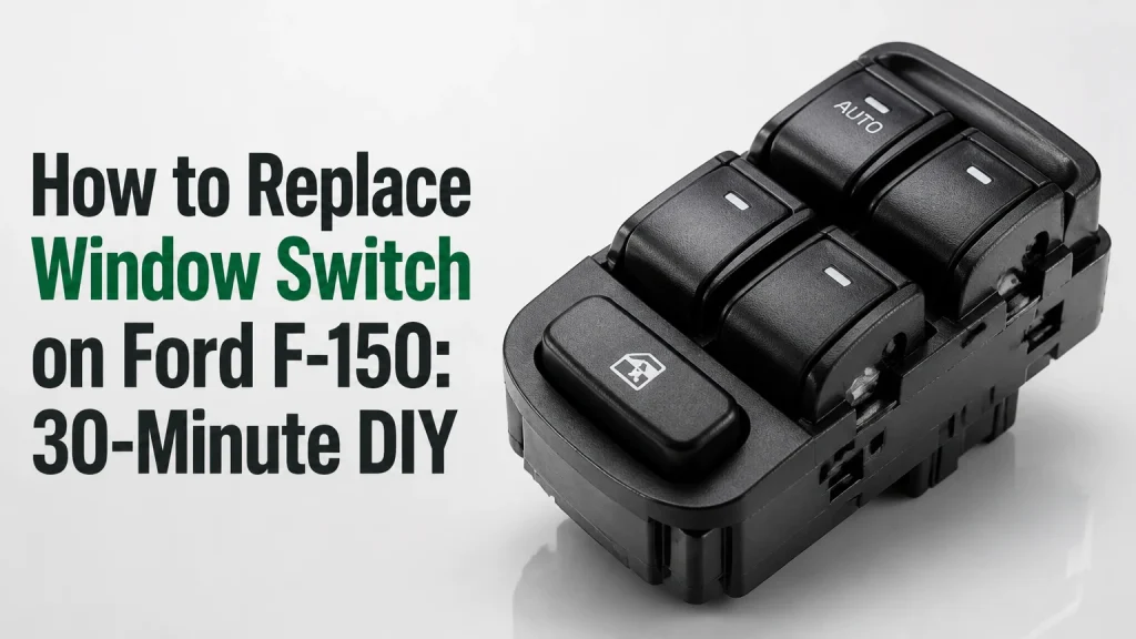how to replace window switch on ford f150