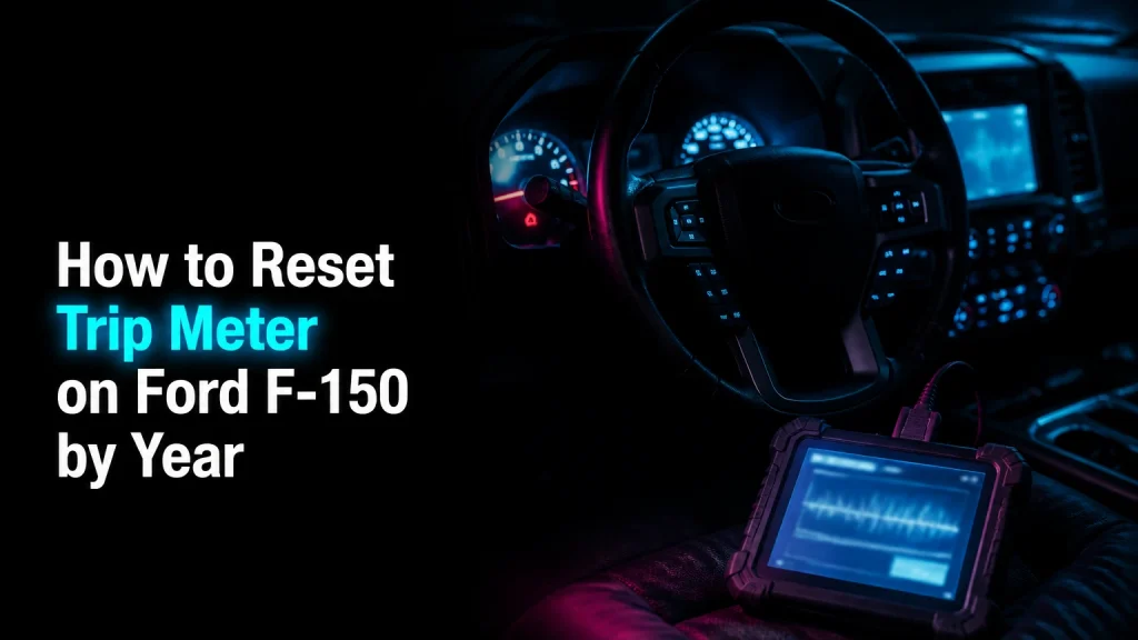 how to reset trip meter on ford f150