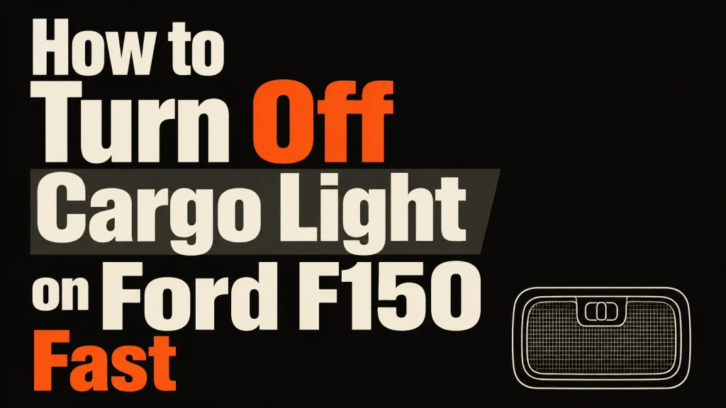 how to turn off cargo light on ford f150