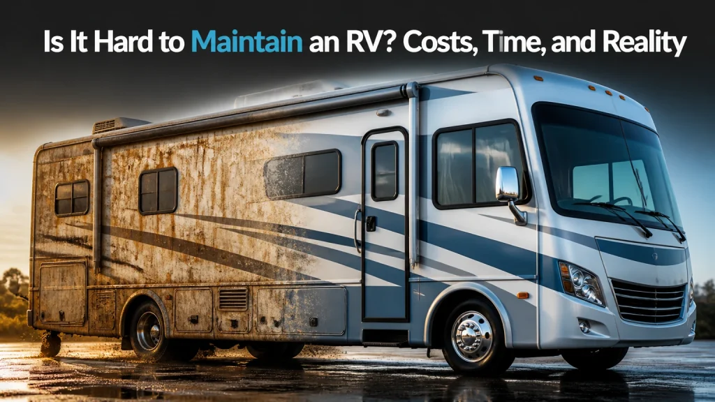 is it hard to maintain an rv