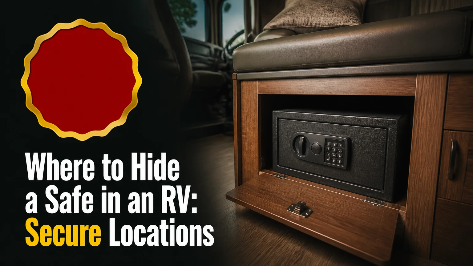 where to hide a safe in an rv