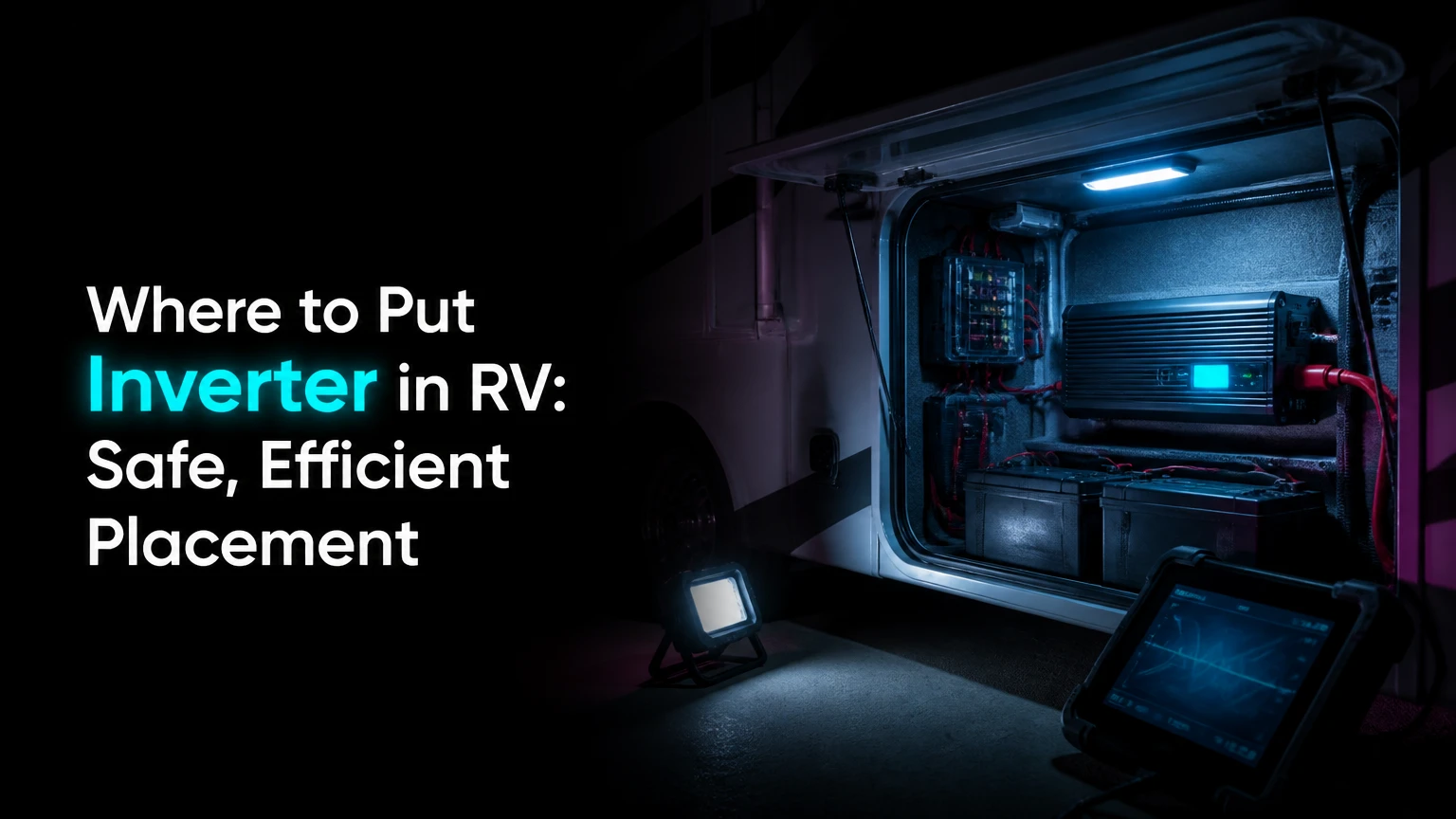 where to put inverter in rv